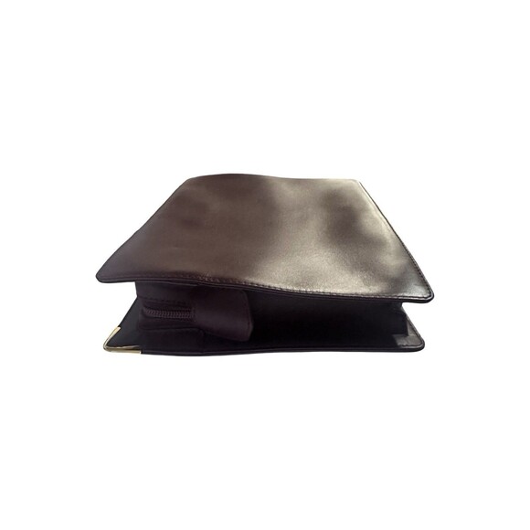 Must de Cartier burgundy leather clutch 24K Gold Plated hardware COA Included